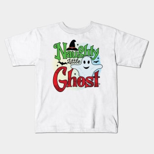 Naughty little Ghost Halloween Kids T-Shirt